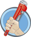 A Close Up Of A Logo